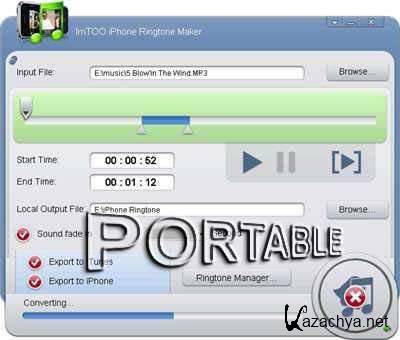 ImTOO iPhone Ringtone Maker v3.0.6 Build 20120613 Portable