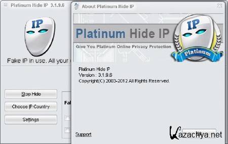 Platinum Hide IP 3.1.9.6 (ENG) 2012
