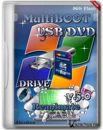 MultiBOOT USB/DVD Drive v.5.0 Reanimate (2012/Rus)