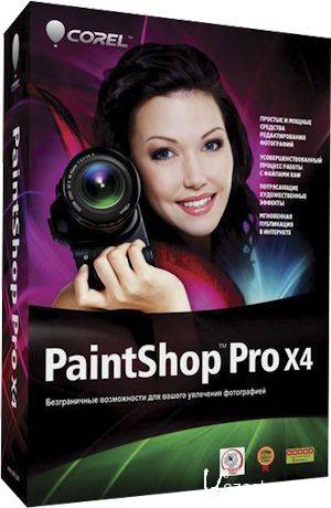 Corel PaintShop Pro X4 + SP1 + SP2 14.2.0.1 [���������� � �������]