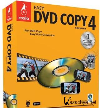 Roxio Easy DVD Copy Premier 1.2.204;5.0.0.0 x86+x64 [ ENG + RUS] + Serial