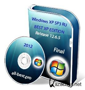 Windows XP SP3 RU BEST XP EDITION Release 12.6.5 Final (CD) (x86/32) [2012, RUS]