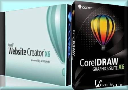 CorelDRAW Graphics Suite X6 (ENG/RUS) + Corel Website Creator X6 v.12.50.0.5126 (multi/RUS)