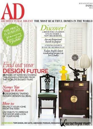 Architectural Digest - July/August 2012 (India)