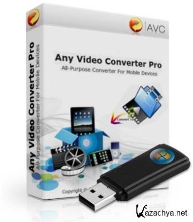 Any Video Converter Professional 3.4.0 (ML/RUS) 2012 Portable