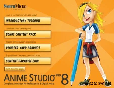 Anime Studio Pro 8.2 Build 4021 Portable