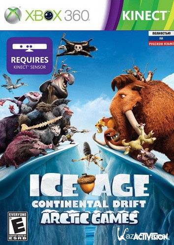 Ice Age: Continental Drift - Arctic Games (2012/PAL/RUSSOUND/XBOX360)