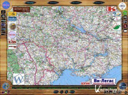    V.7.2 / Electronic Map of Ukraine V.7.2 (2011/RUS)