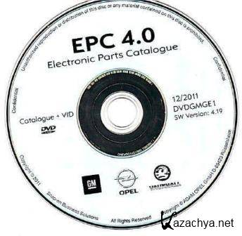 Opel EPC 4 v.4.19 (2011/Multi + RUS/PC)