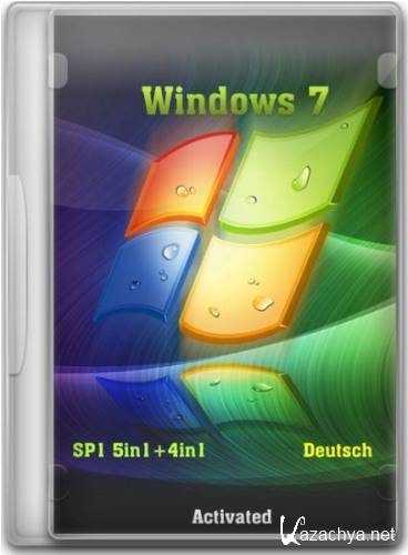 Windows 7 SP1 5in1+4in1 Deutsch (x86/x64) 06.07.2012
