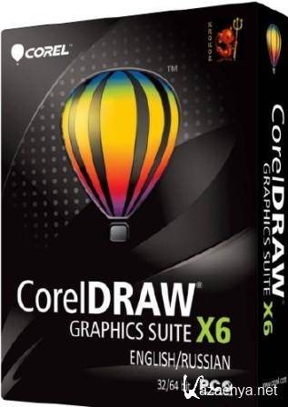 CorelDraw Graphics Suite X6 16.0.0.707 (2012/ENG/PC/Repack by Krokoz)
