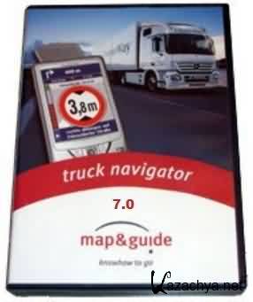 Map & Guide Truck Navigator 7 + Map and Guide Desktop 2012 18 Europa