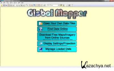 Global Mapper 13 + Portable  (2012, Rus)