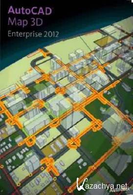 Autodesk AutoCAD Map 3D Enterprise 2012 + Portable  (x32 x64, 2012, Rus)