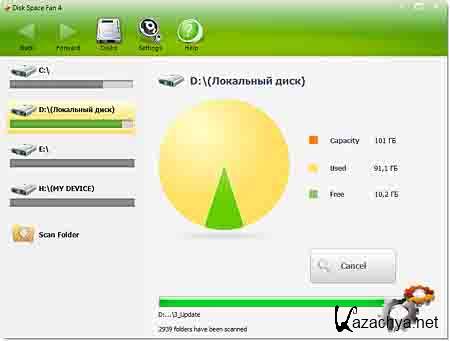 Disk Space Fan 4.4.1.113 + Portable