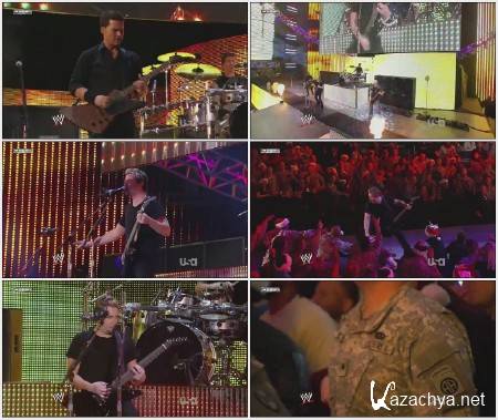 Nickelback - Burn It To The Ground: WWE Tribute To The Troops,HDTVRip,(2011).