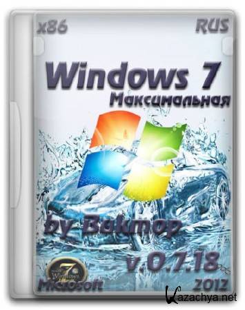 Windows 7  x86 by Bukmop v.0.7.18 (2012/RUS)