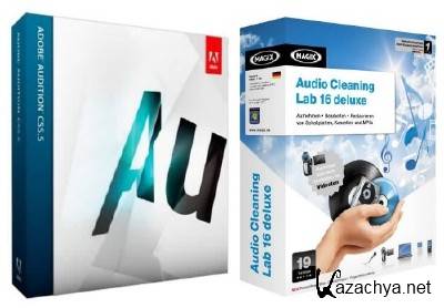 Adobe Audition CS5.5 + MAGIX Audio Cleaning Lab 16 deluxe (2012)