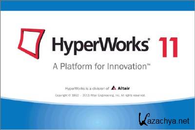  Altair HyperWorks 11.0.130 Win x86+x64 [2012, ENG] + Crack