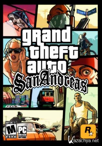 Grand Theft Auto - San Andreas. Premium Edition (2005/Rus/Eng/PC) Repack  VANSIK