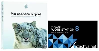 Mac OS Snow Leopard 10.6  VMware + VMware Workstation 8 x86+x64 [2012, RUS]