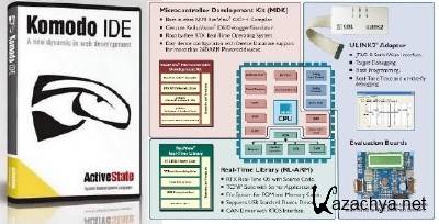 Keil RealView Microcontroller Development Kit 4.53 MDK + ActiveState Komodo IDE 7