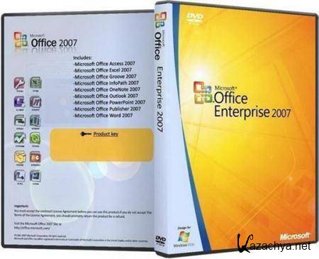 MICROSOFT OFFICE 2007 PROFESSIONAL SP3 RTM S.H.A.D.O.W. Edition (2011/RUS + ENG/PC)  