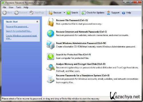 Passware Password Recovery Kit Forensic 11.0 [2011, ENG]