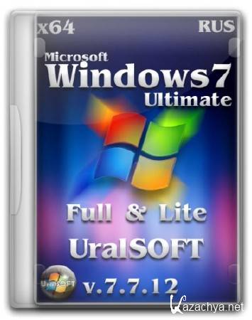 Windows 7 x64 Ultimate UralSOFT Full & Lite v.7.7.12 (RUS/2012)