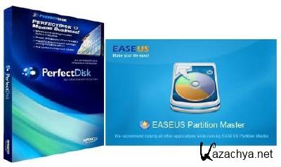 Raxco PerfectDisk Professional & Server 12.5 + EASEUS Partition Master Pro Edition 9.1