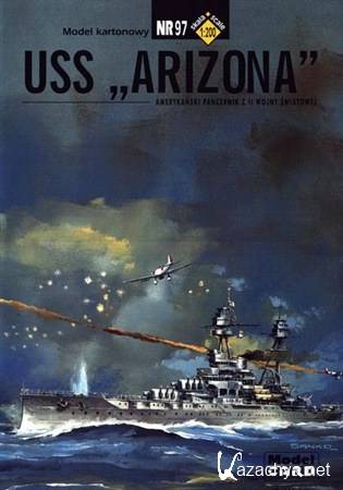 ModelCard 097 - USS Arizona