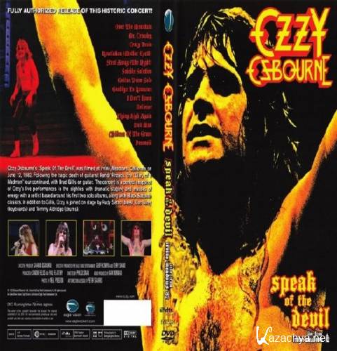 Ozzy Osbourne: Speak Of The Devil 1982 (2012) DVD9