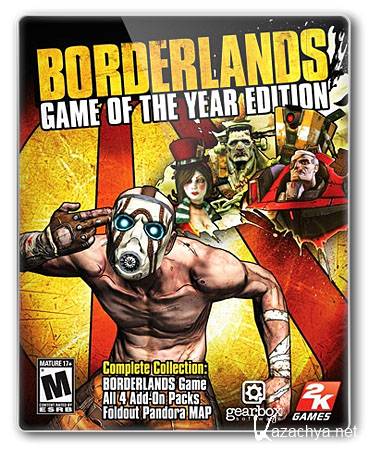 Borderlands: Game of the Year Edition 1.4.1 +4 DLC (RePack Element Arts)