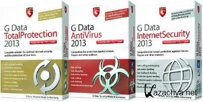 G Data AntiVirus & Internet Security & Total Protection 2013 v.23.0.4.0 Final (  )