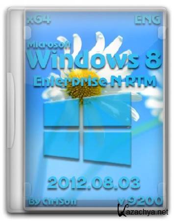 Microsoft Windows 8 Enterprise N RTM x64 (Bootable ISO) - CtrlSoft (ENG/2012)