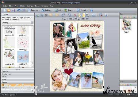 Pearl Mountain Picture Collage Maker Pro v3.3.3