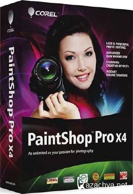 Corel PaintShop Photo Pro X4  Retail v.14.2.0.1  Portable (2012/RUS + ENG/PC)