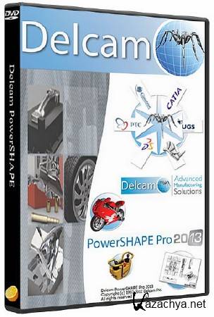 Delcam PowerSHAPE 2013 SP0 + PS-Catalogues 2013 SP0 (2012/ML/RUS) +  SP1