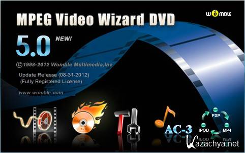 Womble MPEG Video Wizard DVD 5.0.1.105 (08/2012)
