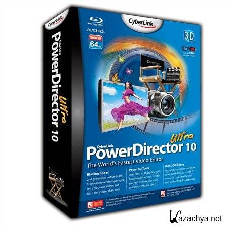 Cyber Link Power Director Ultra 10.0.0.1703 (2012/MULTI + RUS/PC)