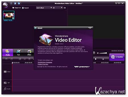 Wondershare Video Editor 3.0.3.6 Portable (2012) 
