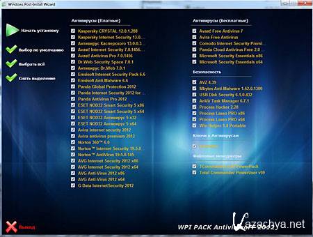 WPI Pack AntivirusoFF 2012 (PC/2012) 