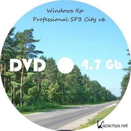 Windows Xp Professional City v.6 SP3 x86 (2012) 