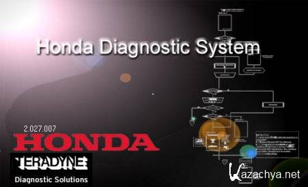 Honda Diagnostic System v.2.027.007 + ECU Rewrite v.6.27 + SPX MVCI v.2.13.05 (2012/RUS/PC)
