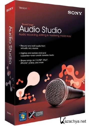 Sound Forge Audio Studio v10.0.178 Rus Portable by goodcow