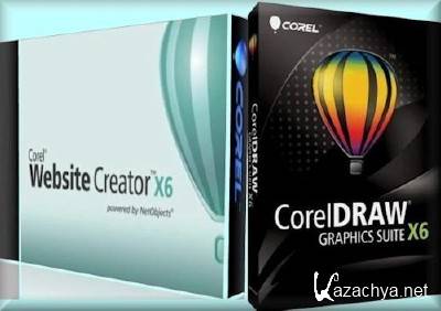 CorelDRAW Graphics Suite X6 v.16.1.0.843 + Website Creator X6 v.12.50.0.5126 [RUS]