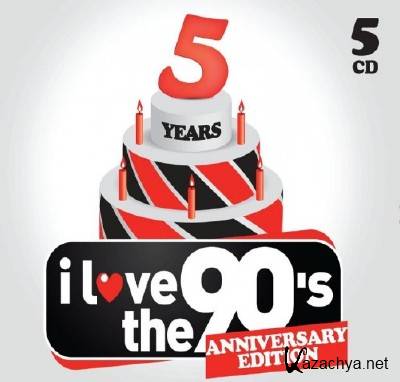 VA - 5 Years I Love The 90s (Anniversary Edition) 