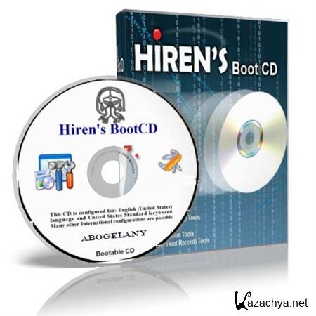 Hiren's BootCD 15.1 Standart | FullCD| FullDVD| USB by Lexapass & sega010 [RUS] (Repack  08.2012)