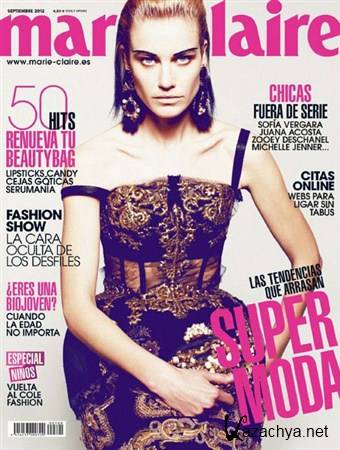 Marie Claire - Septiembre 2012 (Espana)
