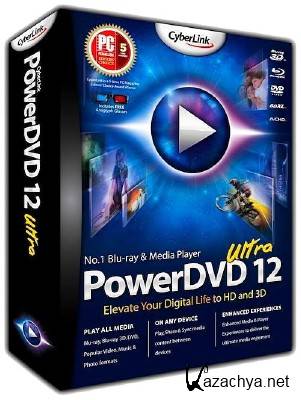 CyberLink PowerDVD Ultra 12.0.1905.56 + Crack + RePack by qazwsxe [2012,MLRUS,x86x64]